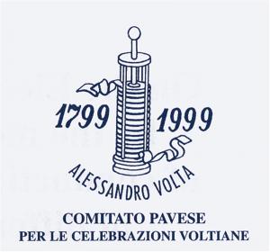 Logo del Comitato promotore di Pavia per le Celebrazioni Voltiane