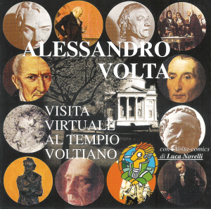 Il CD-ROM "Alessandro Volta: visita virtuale al Tempio Voltiano"