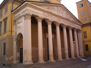 Aula Magna dell'Università di Pavia. Foto di Giorgio Gonnella