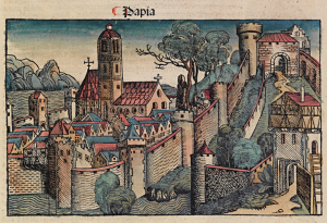 Pavia dalle "Nuremberg Chronicle"